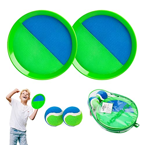 Ball Catch Games Paddle Toss-Upgraded Version Outside Games for Kids