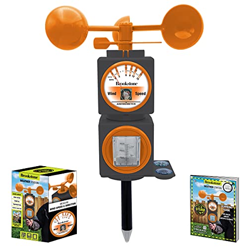 Brookstone Children’s Weather Station Kit - Meteorologist STEAM Toy for Kids