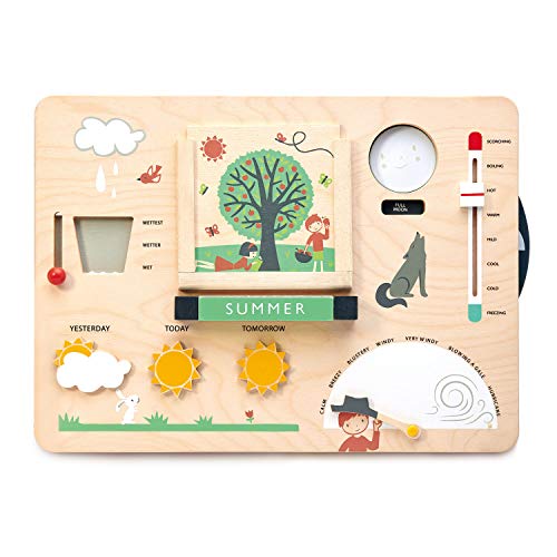 Tender Leaf Toys - Weather Watch - Educational Wooden Weatherboard for Kids