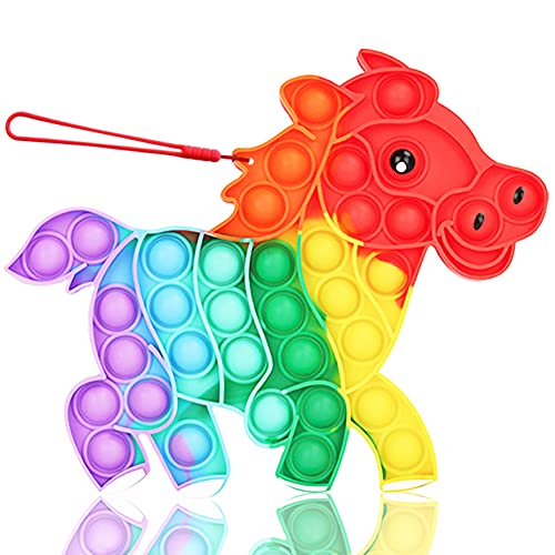 Fidget Toys，Bubble Push Fidgets Sensory Toy Horse