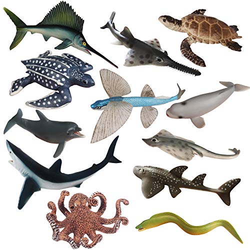 Sea Creature Toys Variety Ocean Sea Animal Toys Realistic Sea Life