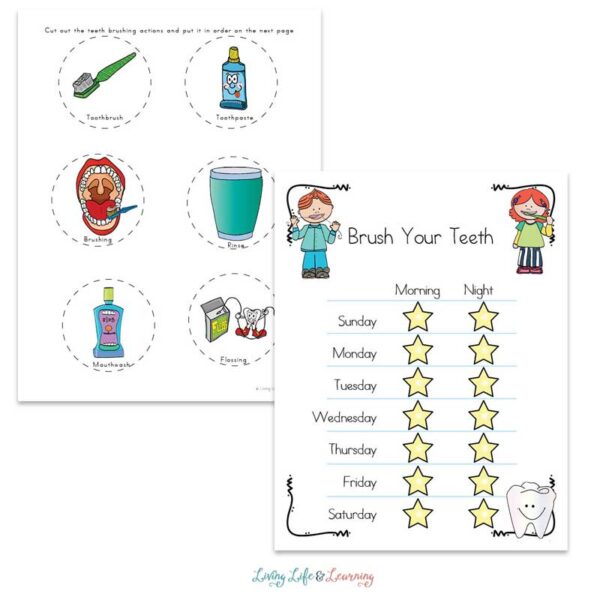 Dental Health Worksheets for Kids