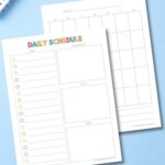 Elementary Student Planner Printable