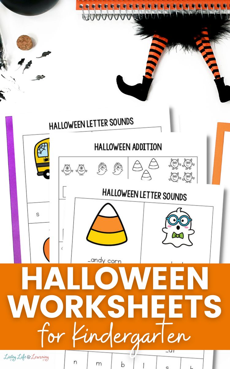 Halloween Worksheets for Kindergarten