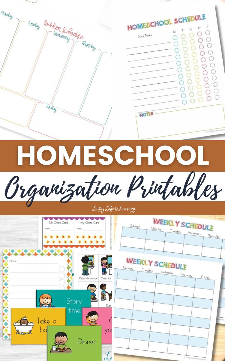 Homeschool Organization Printables
