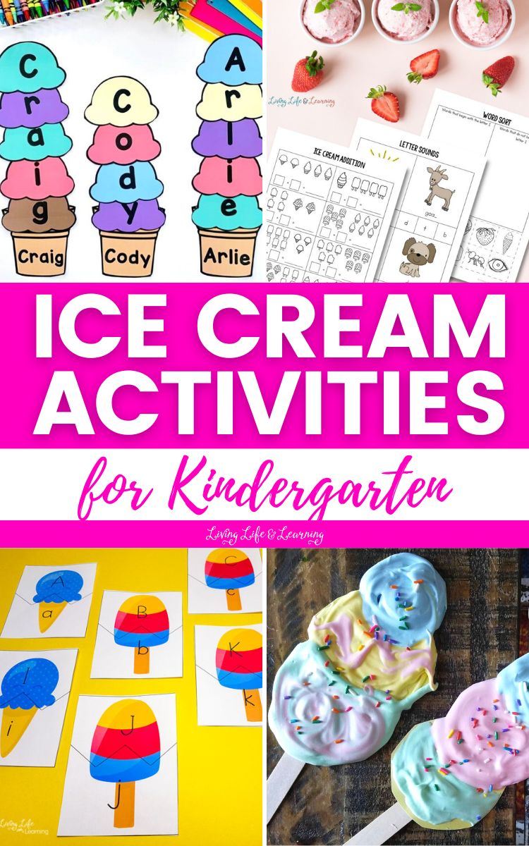 Ice Cream Activities for Kindergarten