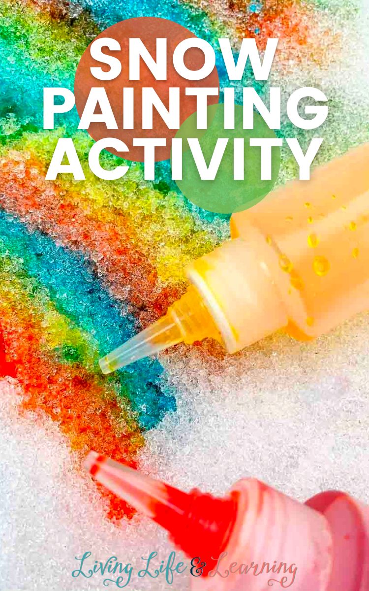 Simple Snow Painting Activity