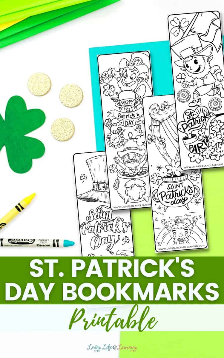 St. Patrick’s Day Bookmarks Printable