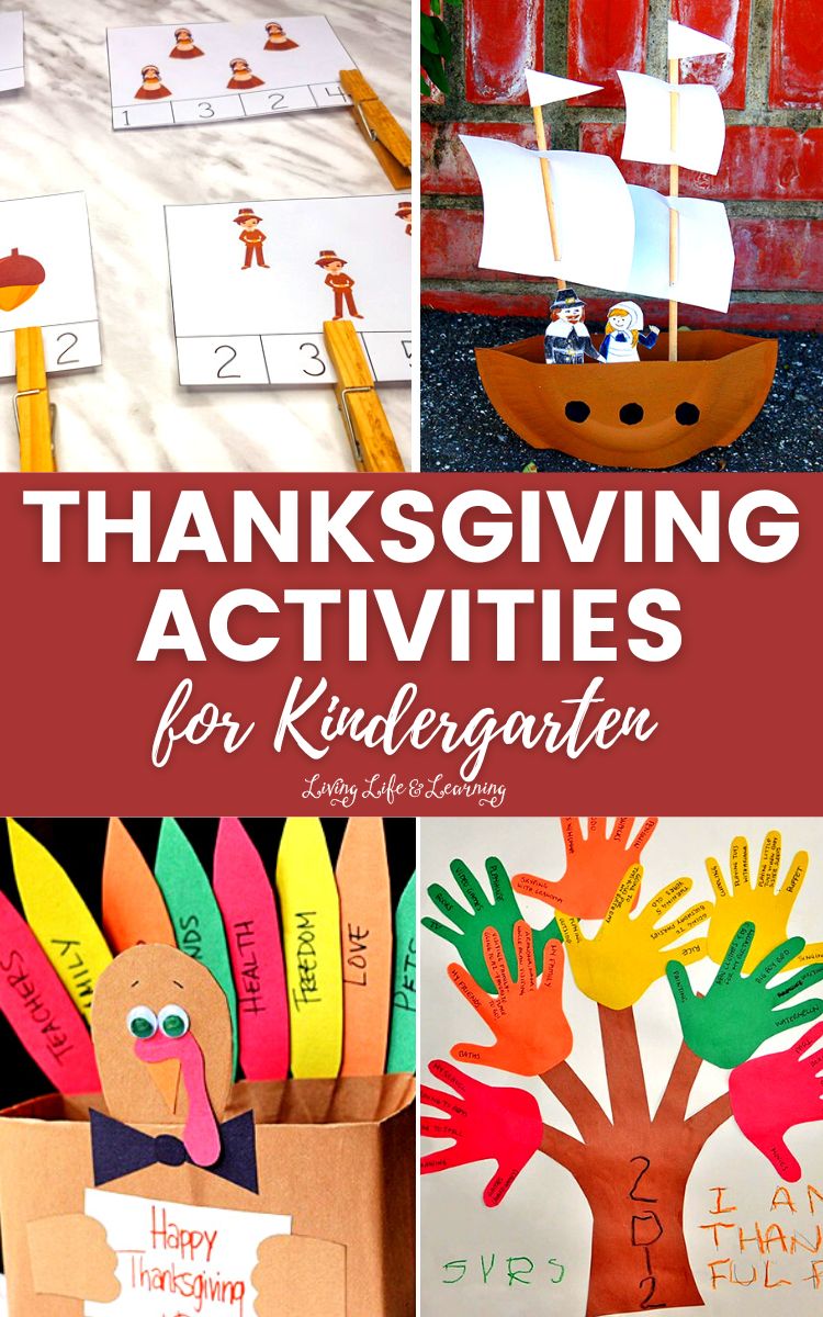 Thanksgiving Activities for Kindergarten