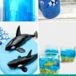 A collage of Fun Ocean Activities for Kids.