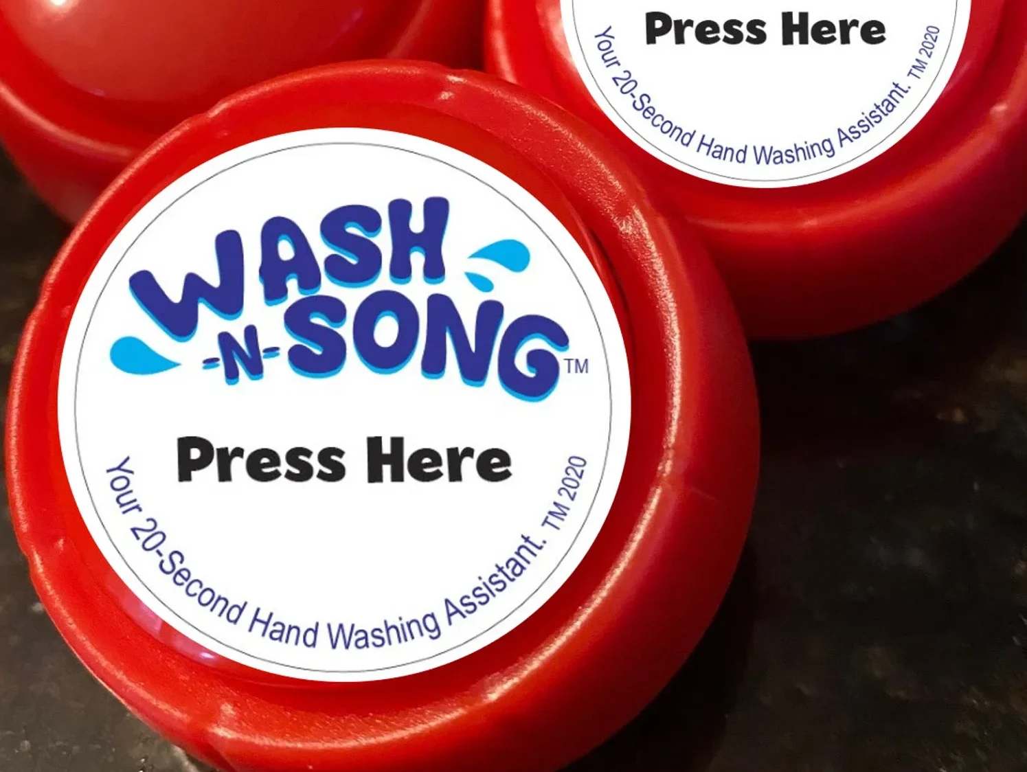 Wash-n-Song Button