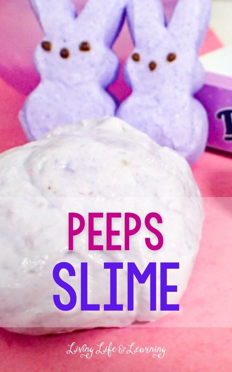 Purple Peeps Slime Recipe